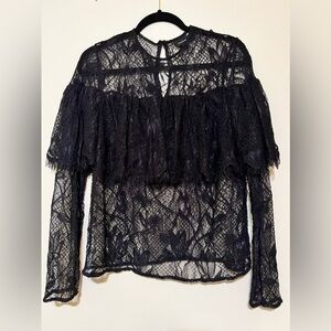 Target black blouse